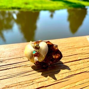 Handcrafted Shell Hair Clip